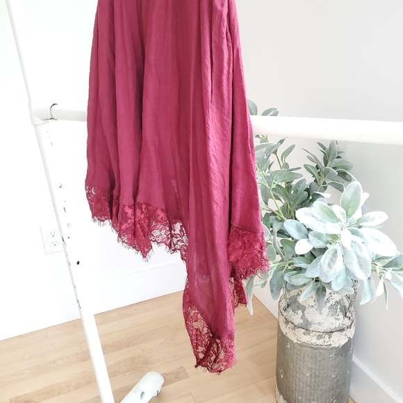 Girls Joy Folie Lakynna dress in Garnet burgundy sz 6 - Picture 6 of 9